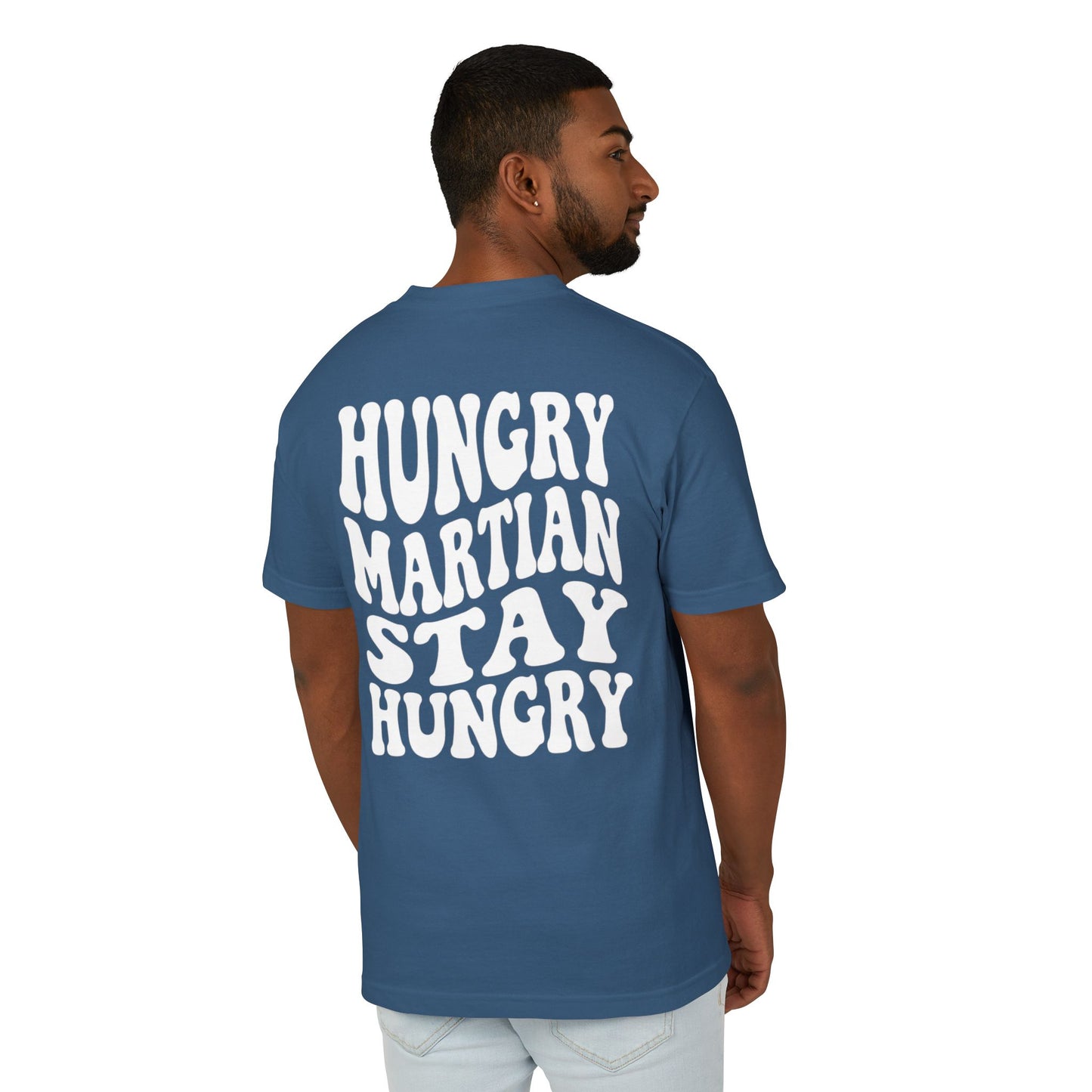 Hungry Martian - Keep Ascending Garment-Dyed Heavyweight Tee