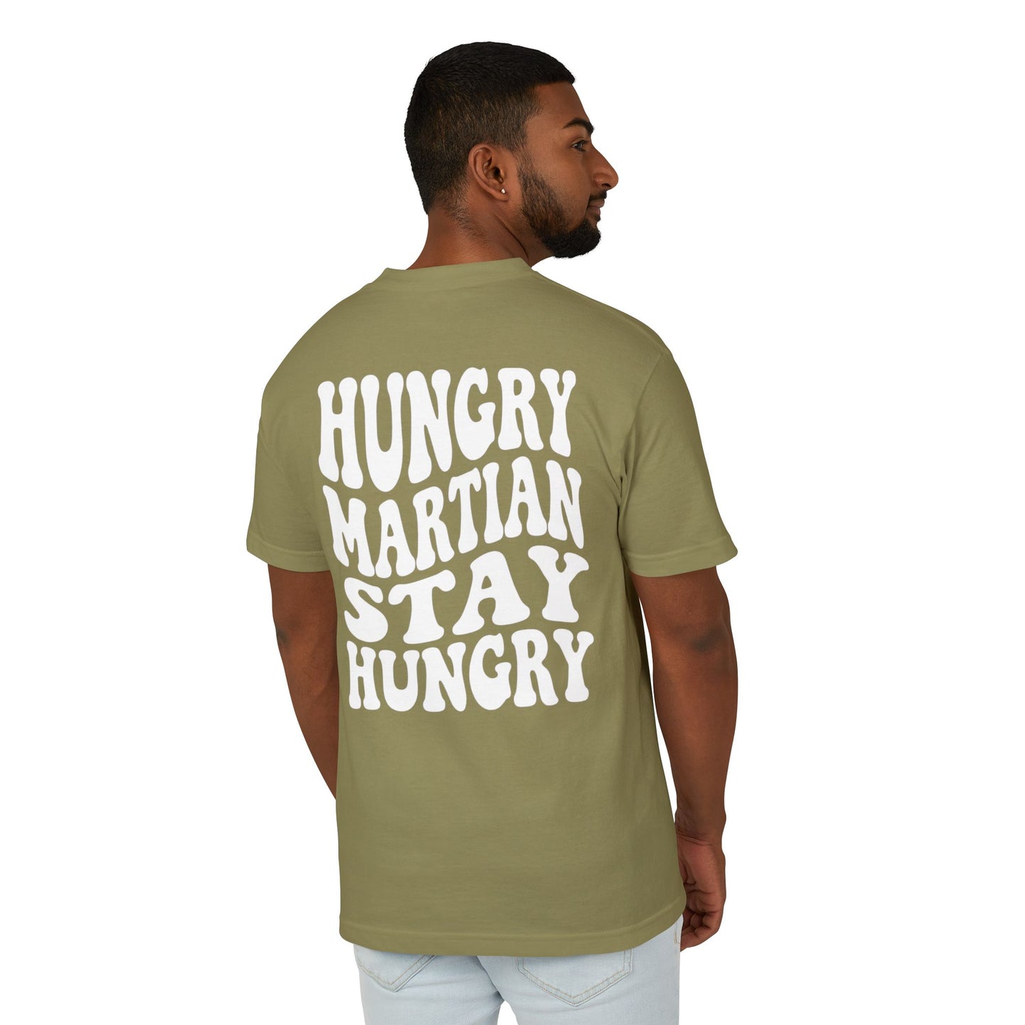Hungry Martian - Keep Ascending Garment-Dyed Heavyweight Tee