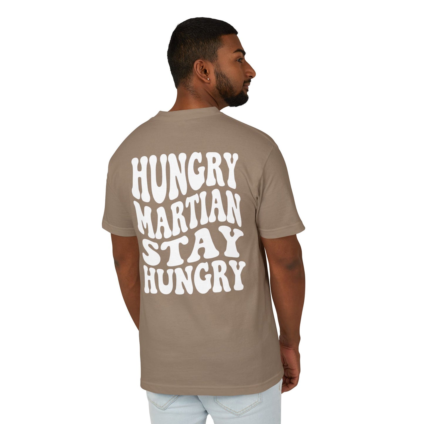 Hungry Martian - Keep Ascending Garment-Dyed Heavyweight Tee